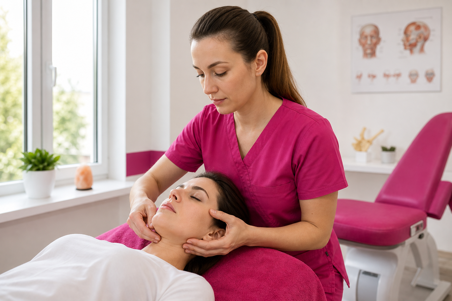 Terapie manuală pentru articulația temporo-mandibulară, clinica Kineto Consult